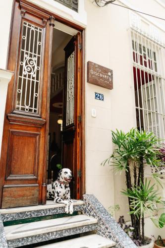 Exterior view, Discovery Hostel in Catete