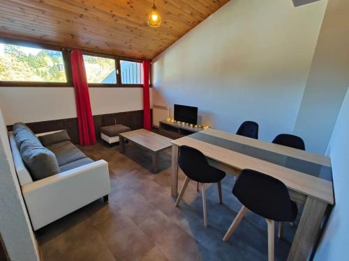 T2 duplex au pied des pistes