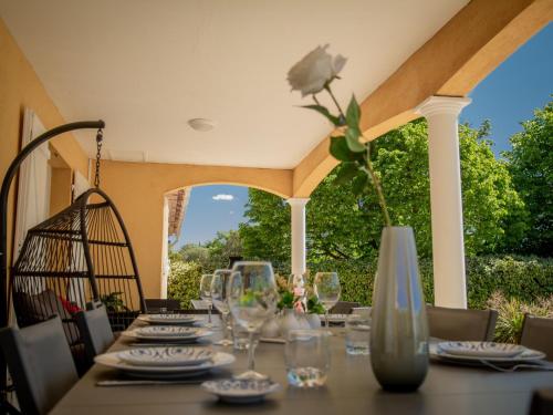 Balcony/terrace, Loustalet Plus in Bagnols-en-Foret