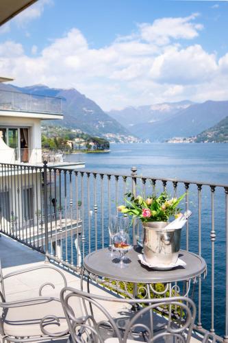 Erkély/terasz, Hotel Villa Flori in Como