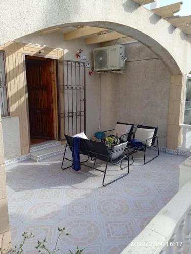 beranda/teres, Bungalow La Casita - Punta Prima - Serena IV- Orihuela Costa in Punta Prima