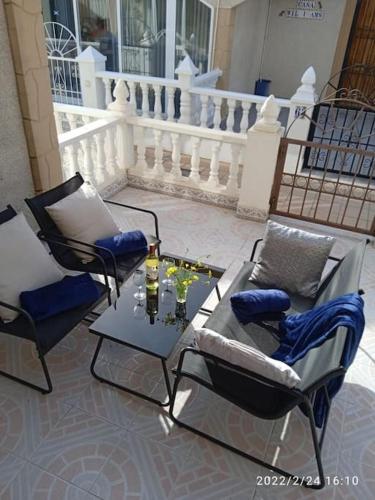 beranda/teres, Bungalow La Casita - Punta Prima - Serena IV- Orihuela Costa in Punta Prima