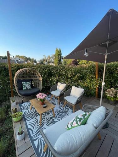 Charmant appartement dans un domaine avec piscine