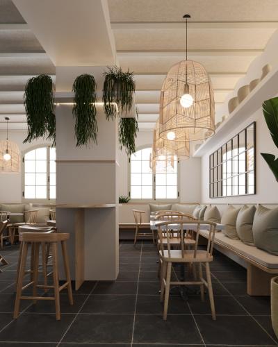 Étterem, Calendula Hotel & Apartaments in San Feliu de Guixols