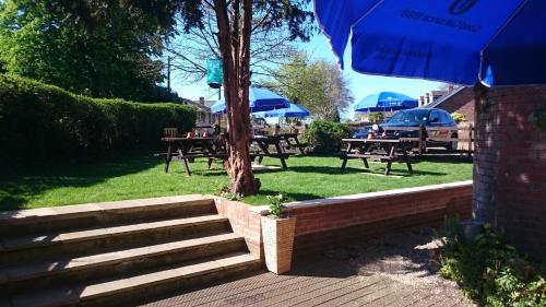 trädgård, Waverley Inn in Carisbrooke