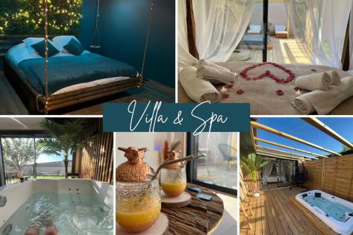 Escapade Zen Oasis Tropicale Spa Privatif gîte à louer Loon-Plage