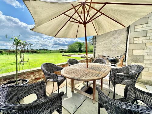 tuin, Salton Lodge in Edstone