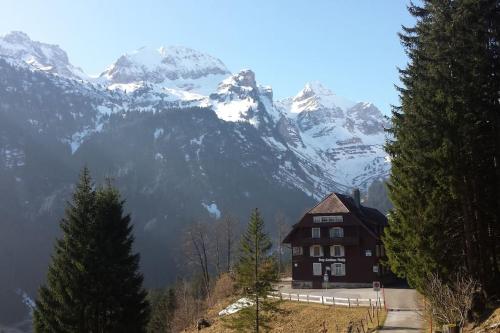 HERZLI-CHALET über dem Rheintal mit Schlossblick