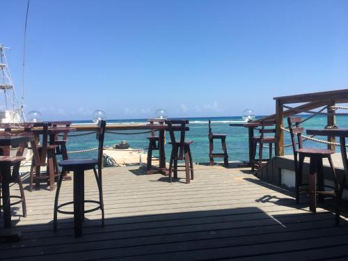 Nhà hàng, African Symbol Guest House in Montego Bay