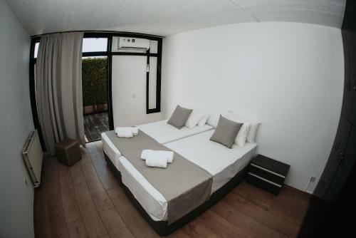 2 twin beds, 1 sofa bed