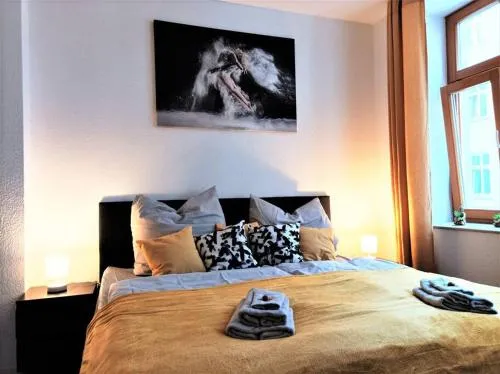 Modernes Apartment mit Balkon in Magdeburg, Deutschland