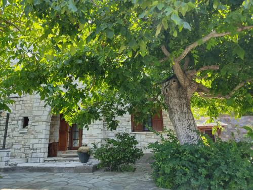 White stone house with great sea view