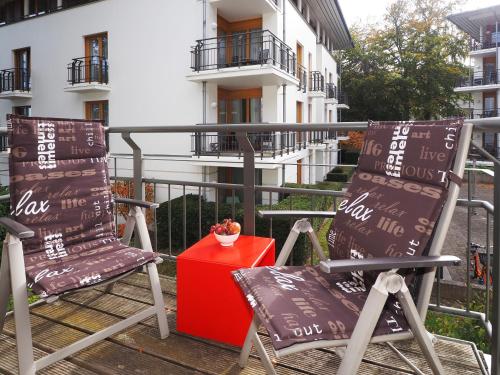 Kaiservillen Heringsdorf - Ferienwohnung mit 1 Schlafzimmer und Balkon DR4 - image 5