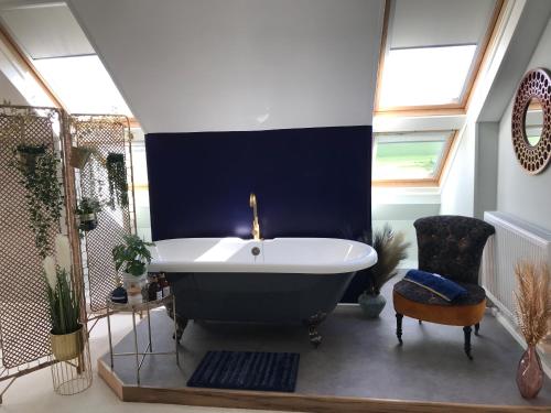 Kilátás, Willow Barn luxury countryside accommodation in Bury St Edmunds in Ixworth