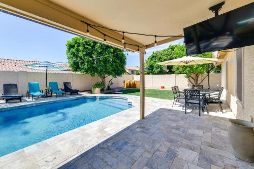 Bright North Phoenix Home with Private Yard and Pool!