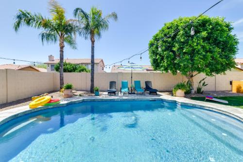 Bright North Phoenix Home with Private Yard and Pool!