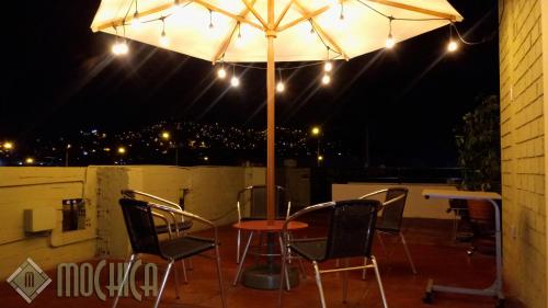 陽台/露台, Hostal Residencial Mochica in 利馬北區