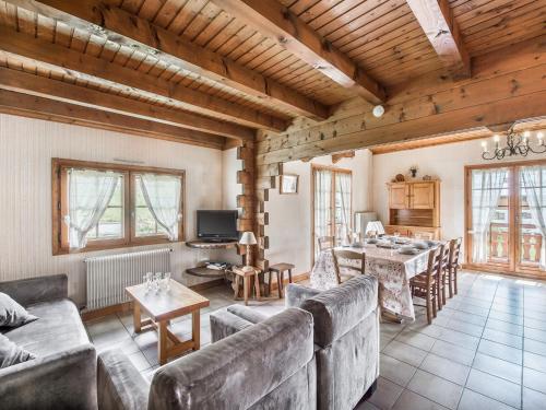 Chalet Confort 4 Chambres à Megève Rochebrune - Proche Téléphérique, Jardin, 2 Étoiles, Animaux OK - FR-1-453-233