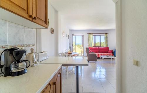 Kitchen, Amazing Apartment In Denia With 1 Bedrooms And Outdoor Swimming Pool in Altomira