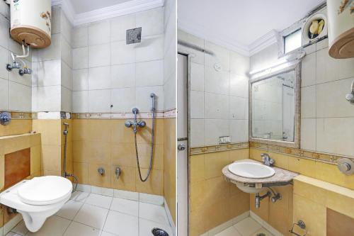 Bathroom, Collection O 81910 Hotel Mandakini in Colonelganj