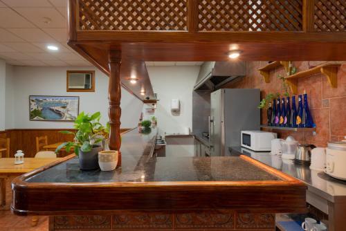 keuken, Hostal San Gines in Arrecife