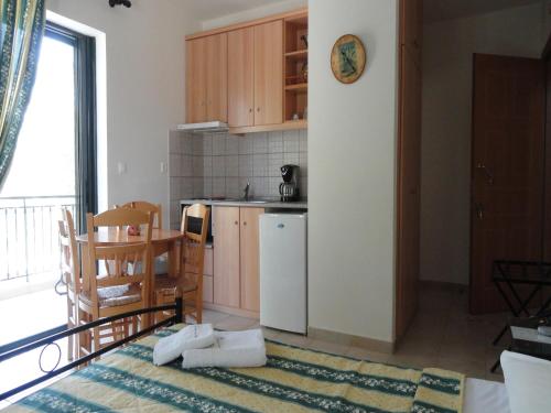 ห้องครัว, Castle View Studios in พาราเลียน แอสทรอส