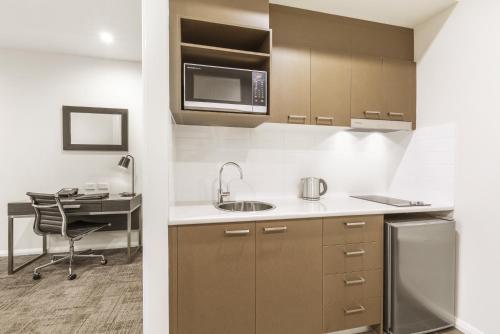 Kitchen, Quest Liverpool in Liverpool