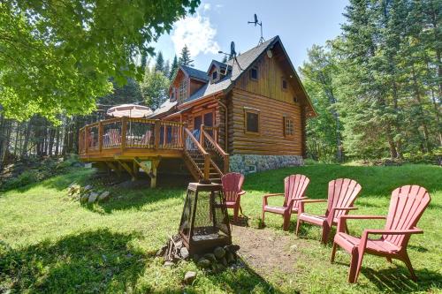 Family & Pets Friendly 6 Person Remote Work Mountain View Oasis - Chalet - Lac-Superieur