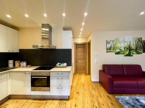 virtuve, Apartment Waldnah in Pillera