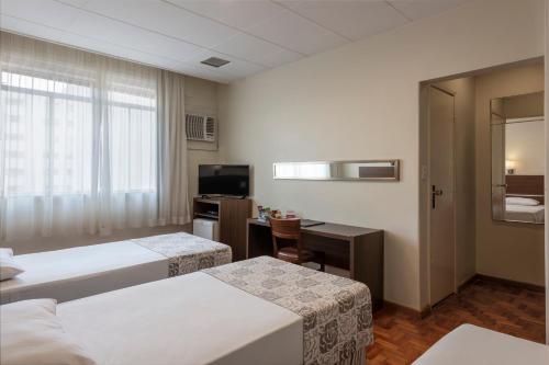 Standard Triple Room room in Monreale Express Ribeirão Preto