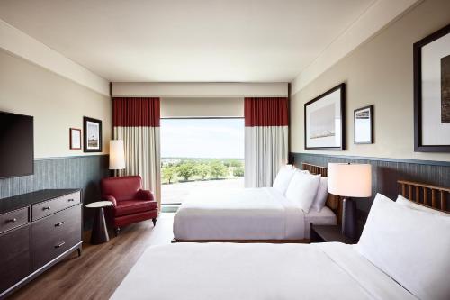 Deluxe Queen Room with Two Queen Beds and View