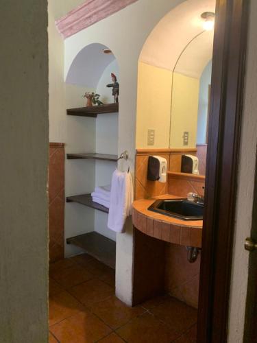 ห้องน้ำ, Hotel Posada don Valentino in แอนติกัว กัวเตมาลา