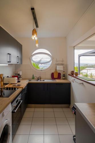 Uitzicht, T4 STANDING ANSE MITAN 3 ILETS 95M2 plus 32M2 TERRASSE pergola et vue XXL in Les Trois Ilets