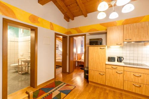 Fürdőszoba, Appart Taverne in Burgstall