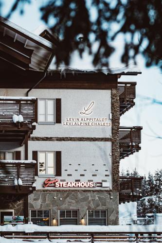 Hotellet från utsidan, Levin Alppitalot Alpine Chalets Deluxe in Levi