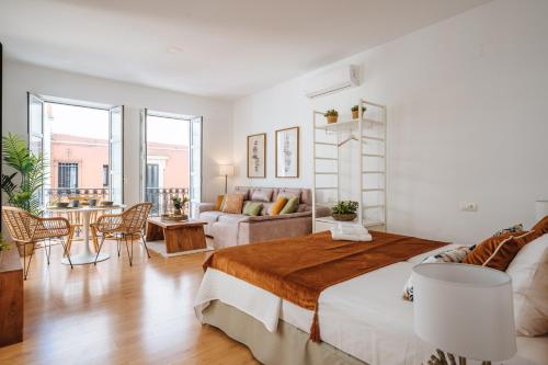 Hostly Rivero 2A Center loft-Fibre-communal terrace-Parking Optional-CLess, Sevilla (Foto 4)