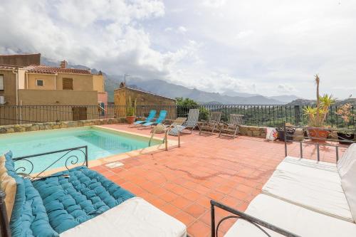 Casa Pietra - Piscine privative et toit terrasse - Location saisonnière - Montegrosso