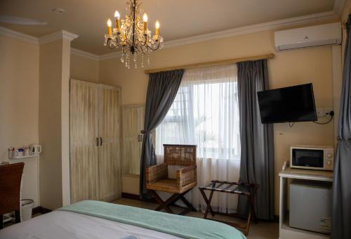 1 double bed