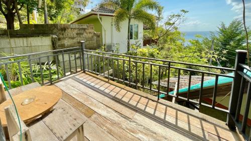 Balcony/terrace, P.D. Beach Resort in June Juea Bay