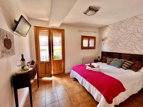 1 double bed