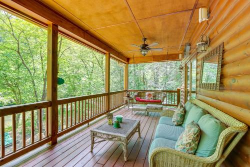 Private Cartecay River Home with Hot Tub and Game Room