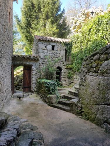 Gîte Pommier au Château des Pauses - Accommodation - Saint-André-de-Majencoules