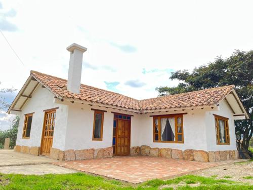 Two-Bedroom House room in Cabaña El Ojito de la Villa