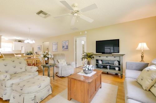 The Villages Vacation Rental with Lanai and Golf Cart!