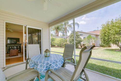 The Villages Vacation Rental with Lanai and Golf Cart!