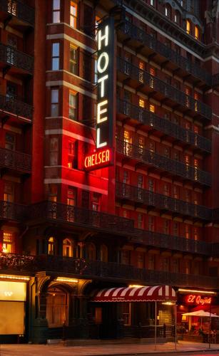 The Hotel Chelsea in New York, Vereinigte Staaten von Amerika