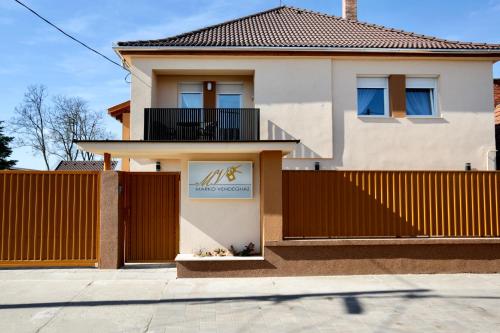 Exterior view, Marko Vendeghaz in Kiskoros