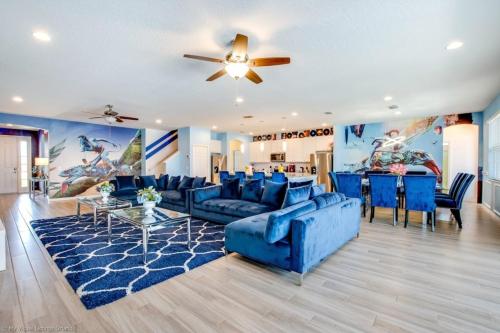 14 Bed With Themed Bed Floor plan Attached home in Davenport, USA