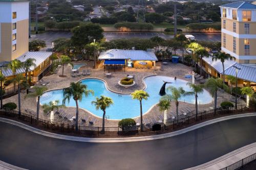 泳池, 奧蘭多海洋世界萬楓酒店及套房 - 萬豪旗下 (Fairfield by Marriott Inn & Suites Orlando at SeaWorld®) in 國際大道南面 - 海洋世界