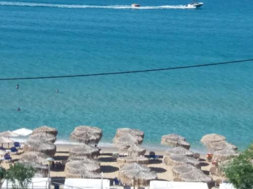 Praia, LEMONELIA, one big,4-5 people and one small apartment ,2-3 people in Paralia (Fanari)